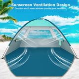 Tienda de Playa, Protección Solar UPF 50+, Fácil de Montar