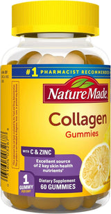 Gomitas de Colágeno Nature Made, Vitamina C, Zinc y Biotina