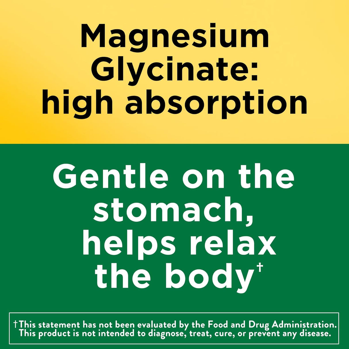 Glicinato de Magnesio 200 mg, Soporte Muscular, 60 Cápsulas