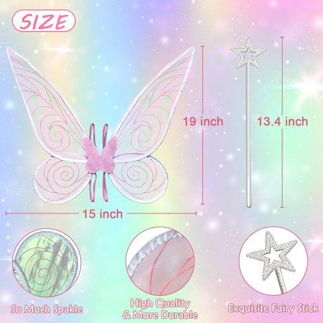 Disfraces Alas de hadas para adultos alas de mariposa