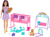 Muñeca Skipper Barbie con Juego de Guardería y Accesorios