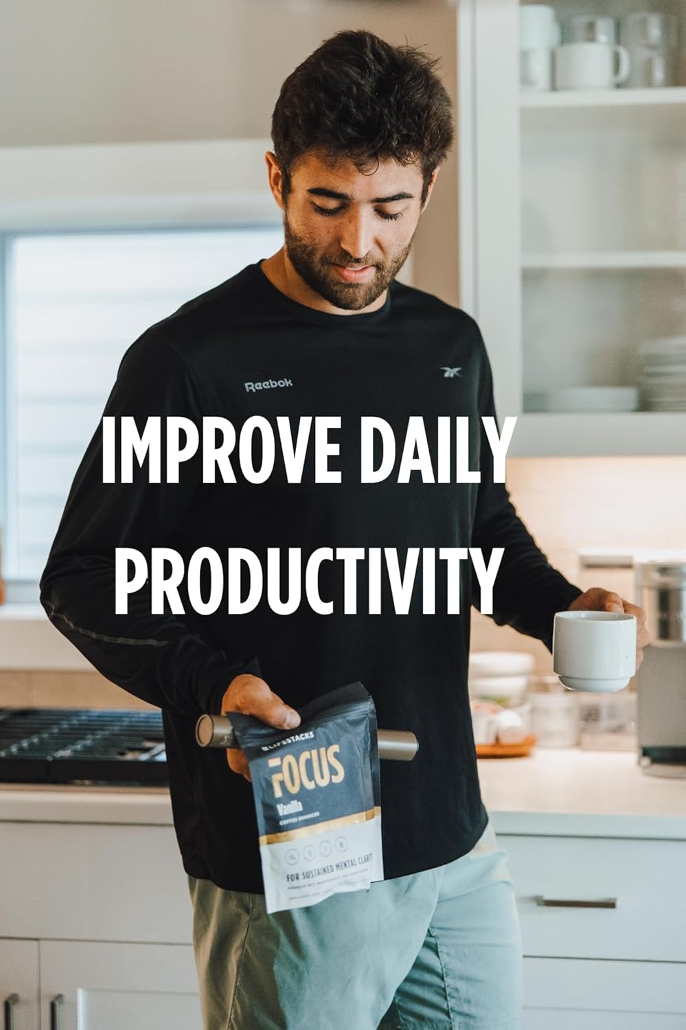 Focus Coffee Creamer, Energía y Claridad, MCT, Nootropics, Vegan