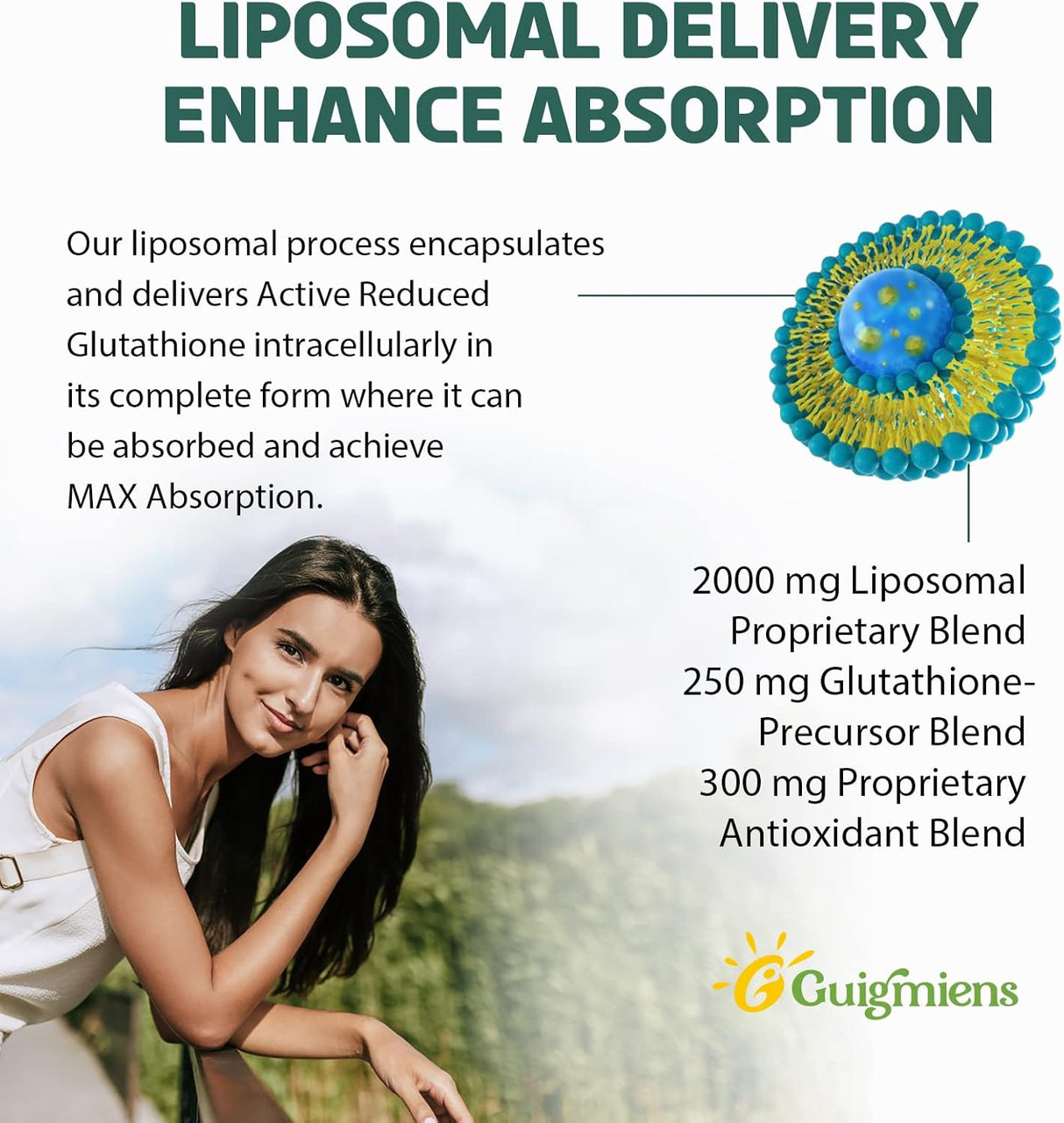 Suplementos Alimenticios de glutatión con ácido hialurónico