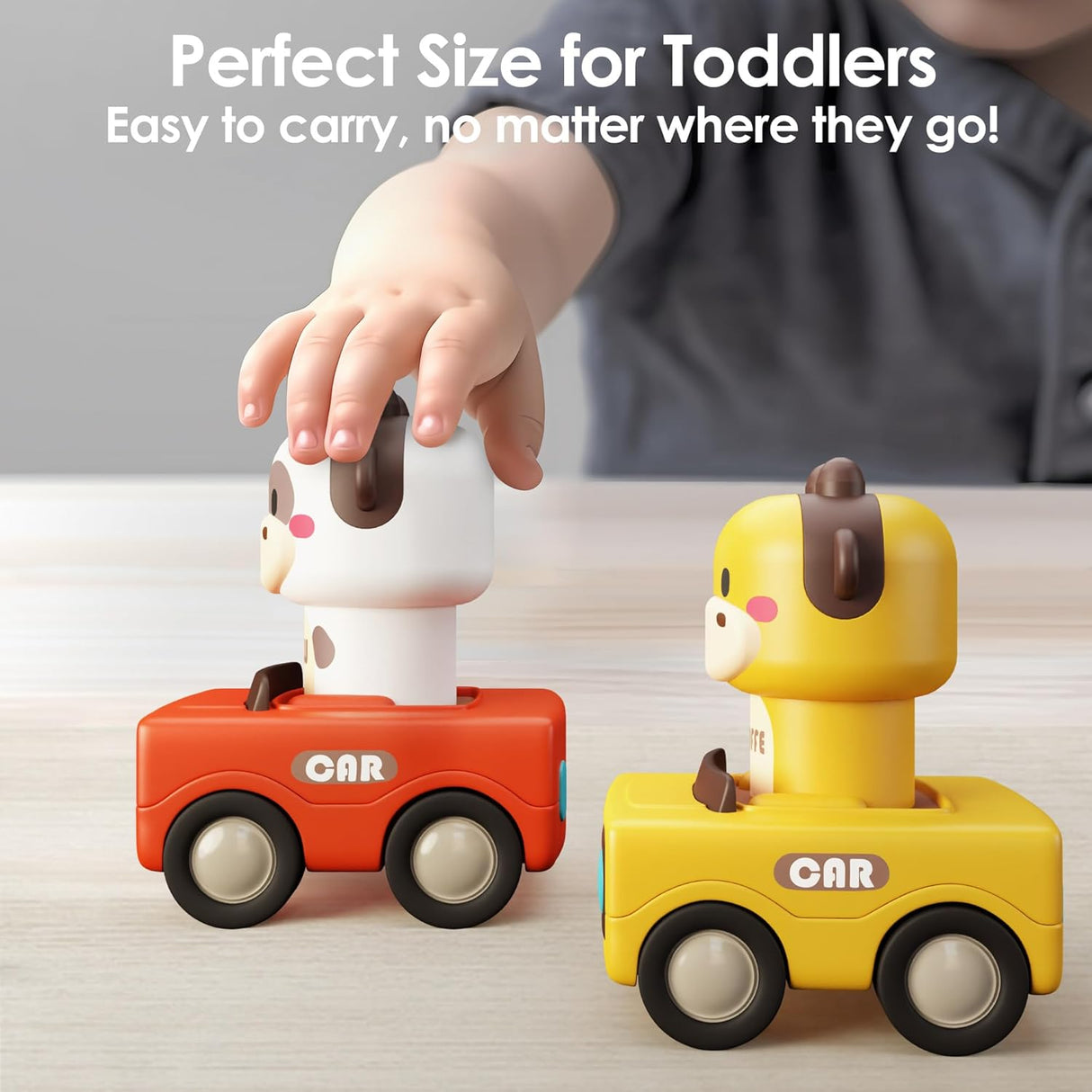 Juguetes de Carreras de Animales iPlay, para Bebés 1-3 Años