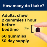 Nature Made Gomitas de ayuda para dormir 100%  10 mg  60 und