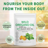 Óleo de Orégano en Softgels, 120 cápsulas, Orgánico, Non-GMO