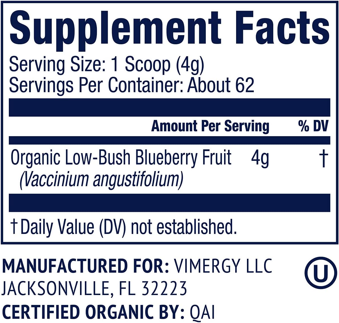 Suplementos Alimenticios silvestres en polvo de Vimergy