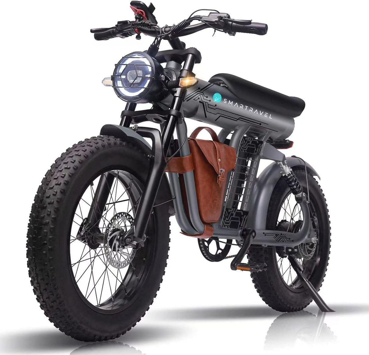 Bicicleta Eléctrica Adultos, 1200W, 23.2Ah, 32MPH, Modelo E-Bike