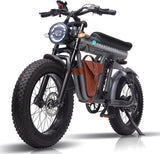 Bicicleta Eléctrica Adultos, 1200W, 23.2Ah, 32MPH, Modelo E-Bike