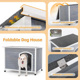 Casa para perros para exteriores no requiere herramientas