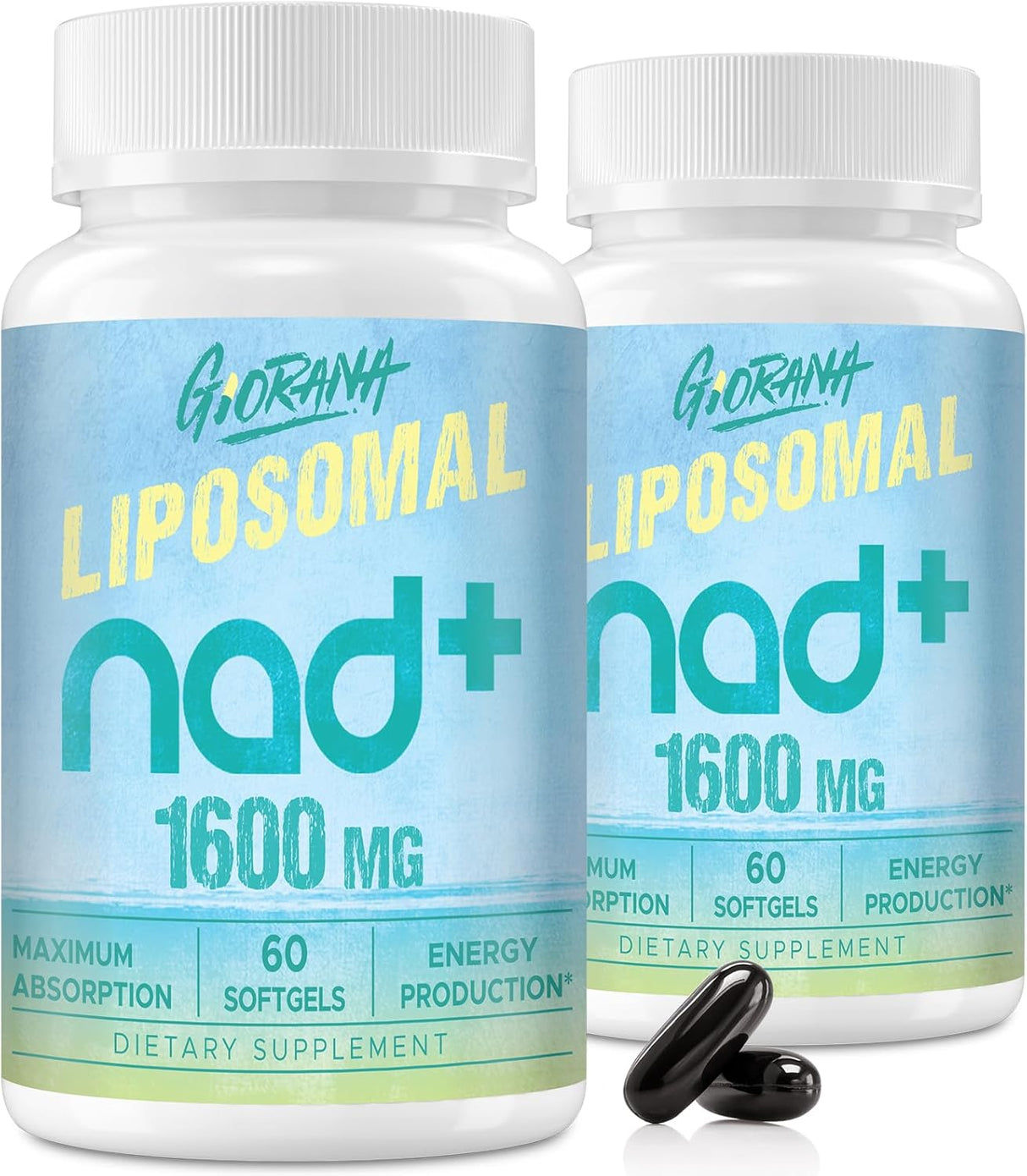 Suplemento liposomal NAD de 1600 mg potenciador de NAD