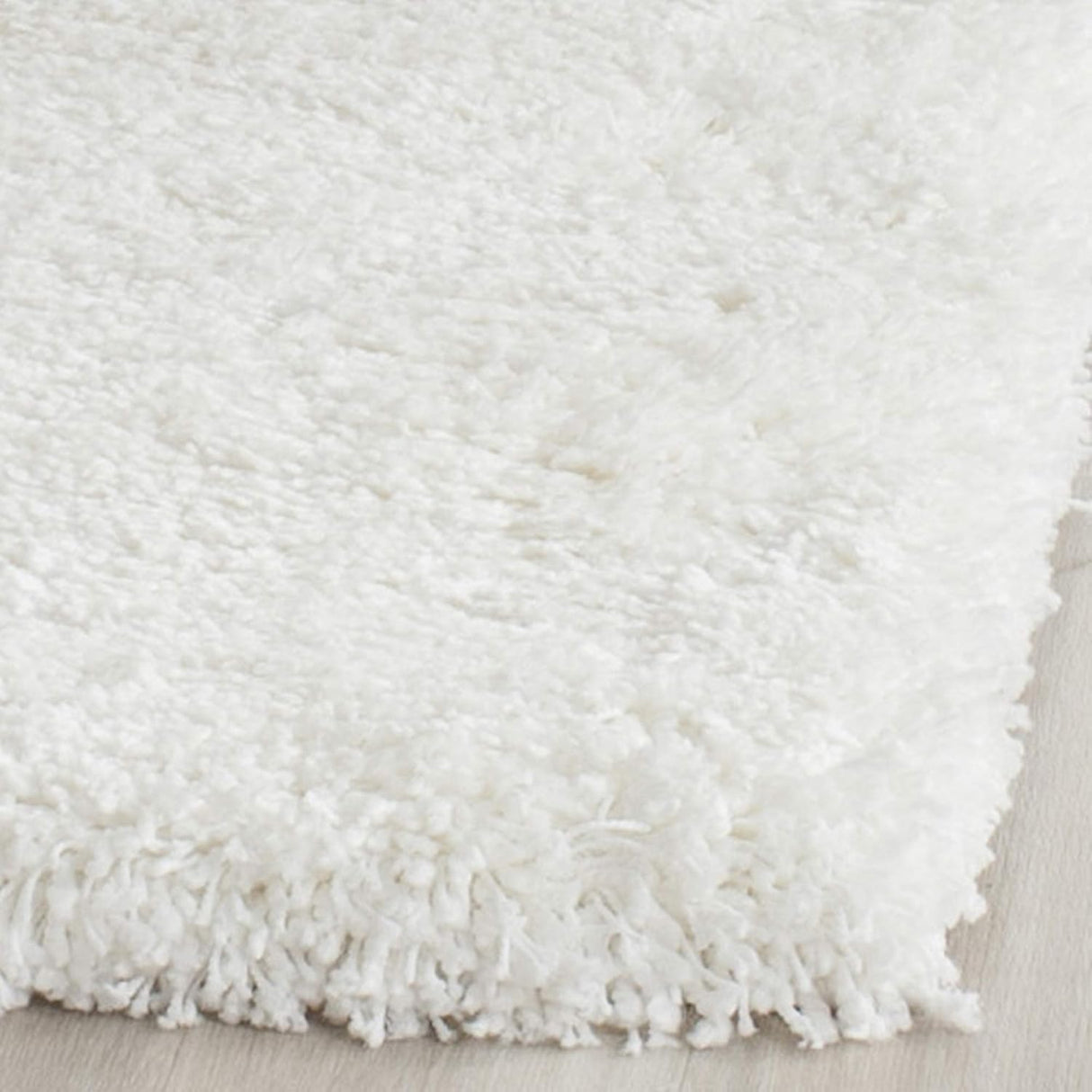 Alfombra de área cuadrada premium de 4' con pelo largo SG151
