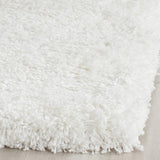 Alfombra de área cuadrada premium de 4' con pelo largo SG151