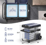 BODEGA COOLER Refrigerador de coche de 12 voltios