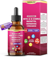 Suplemento Liposomal Myo+D-Chiro, Berberina, Canela, 1565mg, 60ml