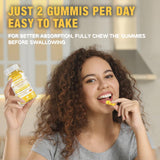 Creatina + D3 & B12 Gummies Sin Azúcar 60