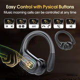Auriculares Inalámbricos Bluetooth 5.3, Impermeables IPX7, 2024
