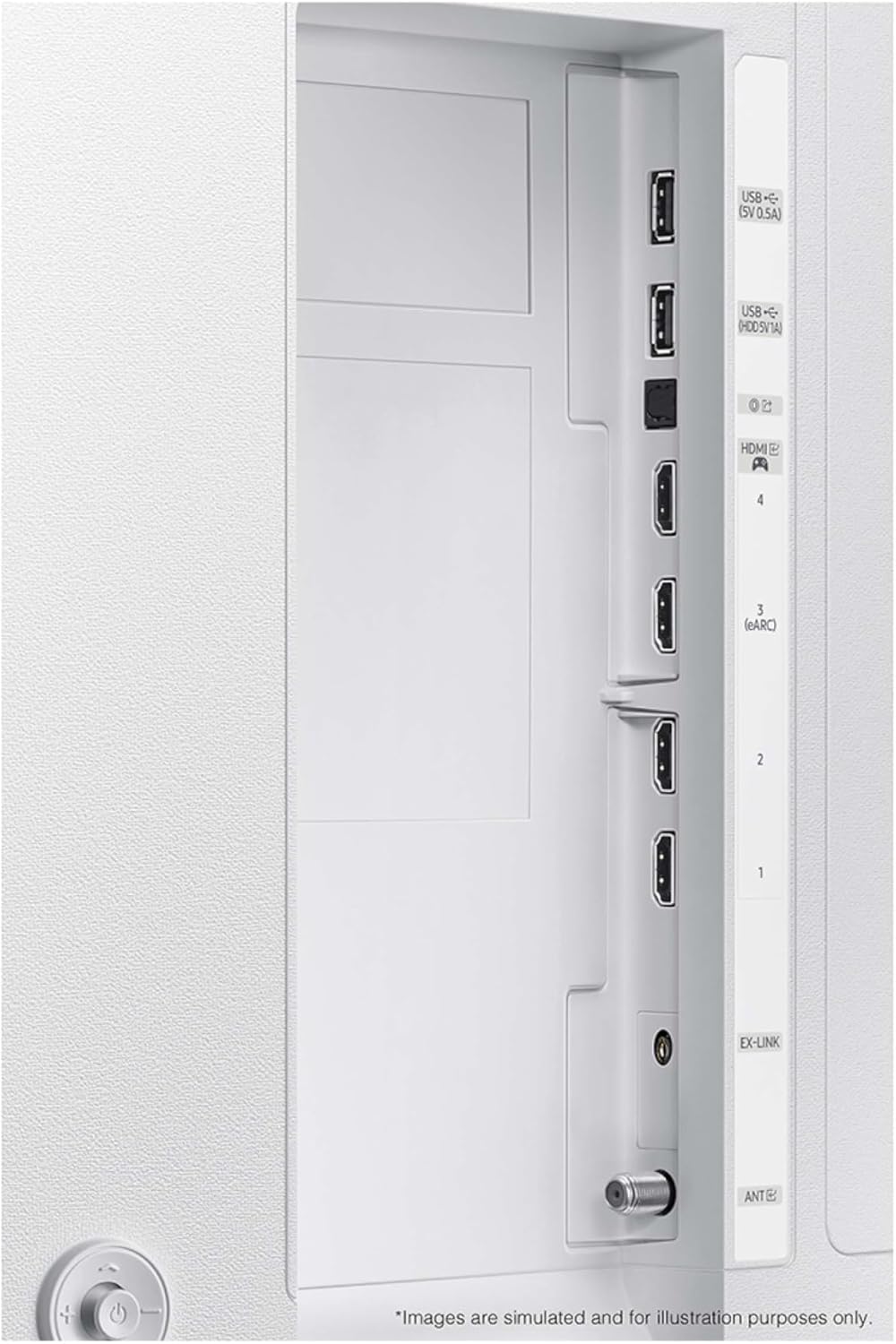 Televisor QLED 4K, Samsung, Diseño L, Alexa, QN55LS01D