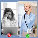 Amplificador de Voz Portátil Recargable con Micrófono y Cintura