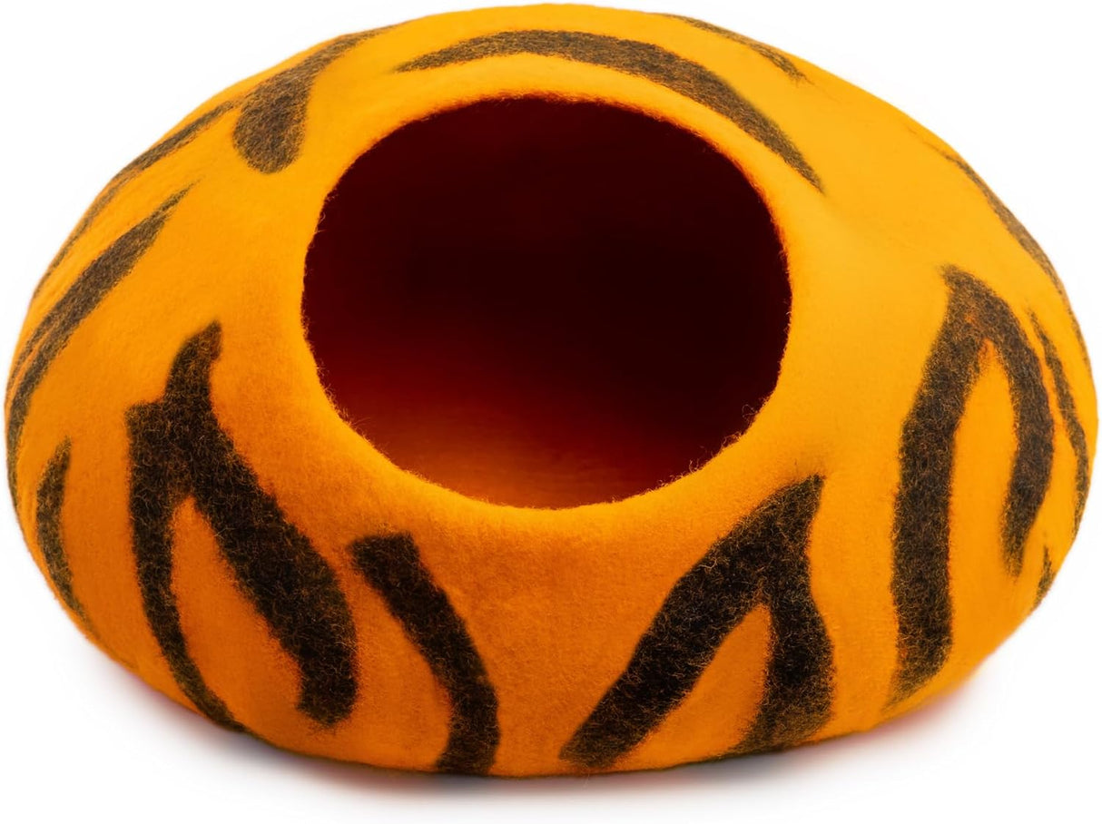 Cueva para gatos Woolygon - 100% lana merino, plegable, ecológica