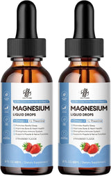Magnesium Glycinate Líquido Calm con Omega3 y B6, 60 ml