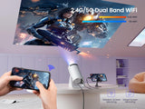 Mini proyector portátil WiFi y Bluetooth S27 WiMiUS
