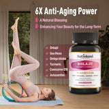 Shilajit para Mujeres Cápsulas, Himalaya 15000MG, 90u