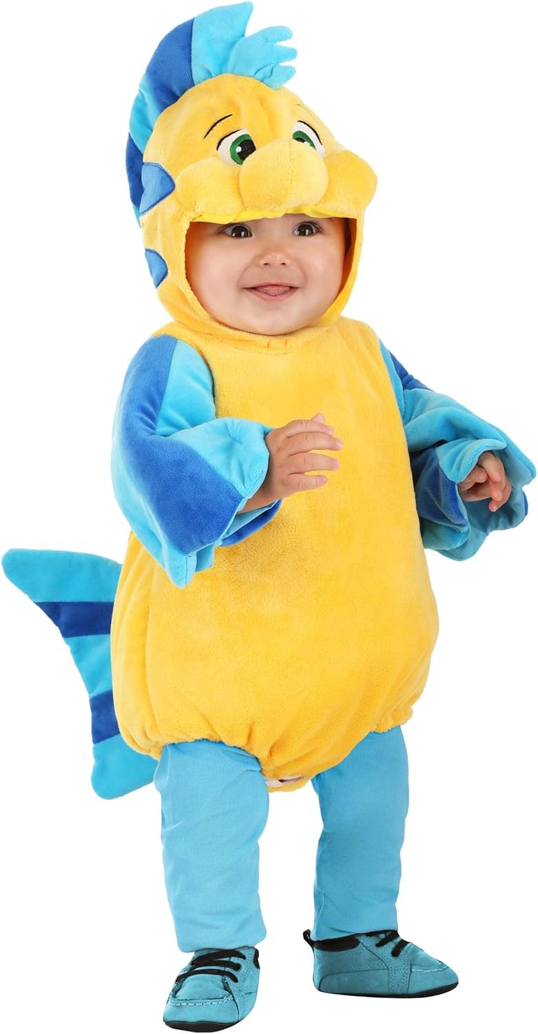 Disfraz de bebé Flounder de Disney, Halloween y fiestas temáticas