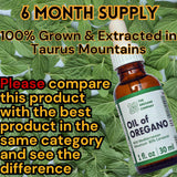 Aceite de Orégano de The Oregano Company, 30ml, Vegano, Alto Carvacrol