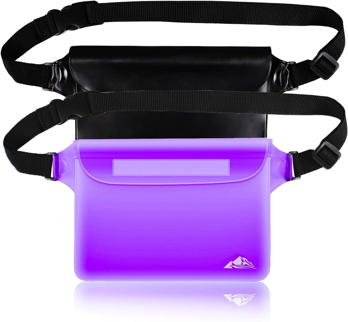 Paquete de 2 bolsas impermeables, sensibles al tacto