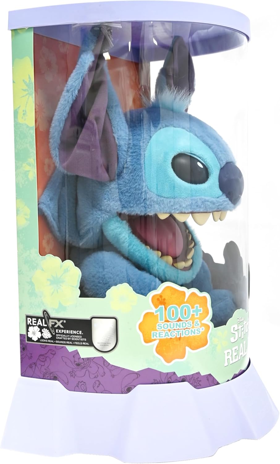 Peluche Animatrónico Stitch de WOW! Stuff, 18 y Sonidos Realistas
