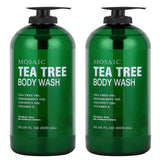 Gel de ducha  de árbol de té con vitamina E paquete de 2
