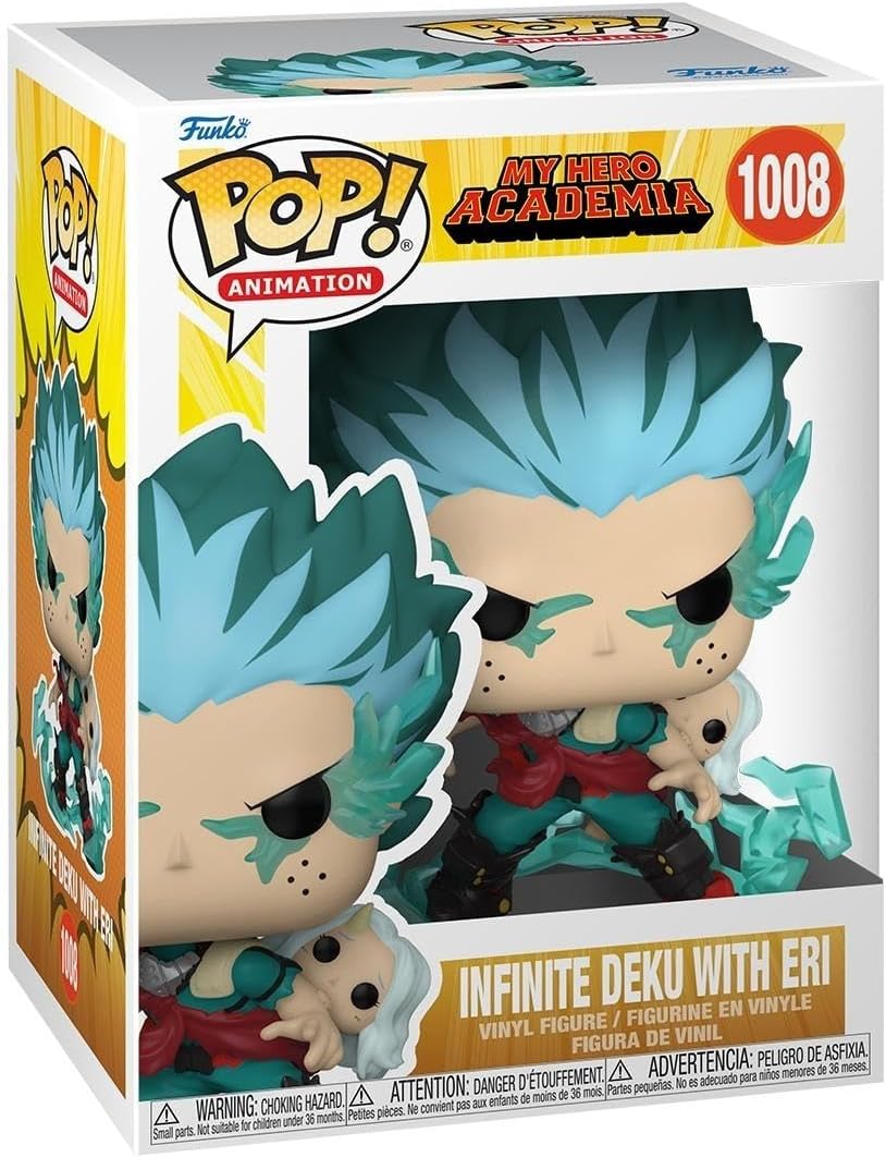 Funko POP! MHA - Infinite Deku con Eri - Figura Coleccionable