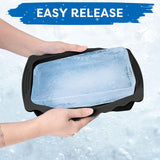 Moldes de Hielo Haldane 2PC XL, Silicona Reforzada, 6LB