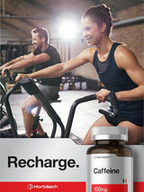 Píldoras de cafeína 100mg Horbäach | 250 tabletas vegetarianas