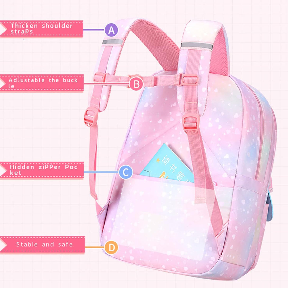 Morrales para niñas  juvenil  tipo mochila