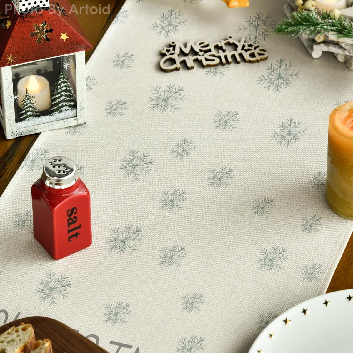 Caminito de Mesa Artoid Mode, Invierno, 13 x 72 Pulgadas