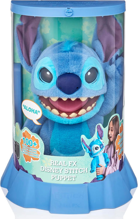Peluche Animatrónico Stitch de WOW! Stuff, 18 y Sonidos Realistas