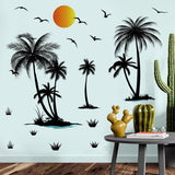 Vinilos Decorativos de Palmera Tropical - Murales para Paredes
