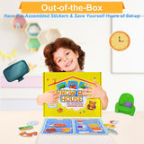 Libros de Pegatinas para Niños, Juguetes Montessori Educativos