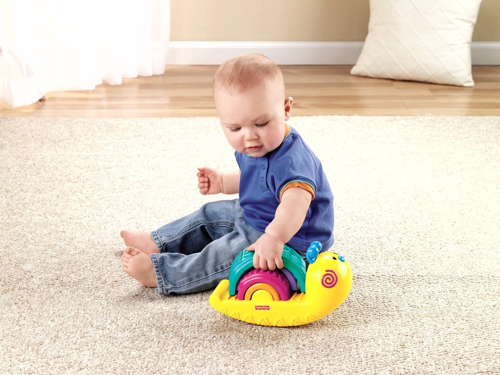 apilador de caracol arcoiris Fisher-Price