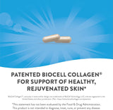Suplemento con colágeno BioCell patentado colágeno 60 cáp