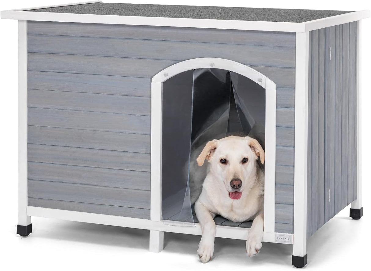 Casa para perros para exteriores no requiere herramientas