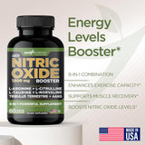 Gade Nutrition Suplemento Nitric Oxido - L Arginina, Energía, Rendimiento