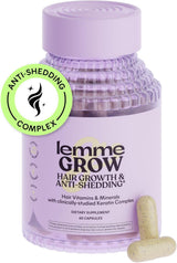 Suplemento Lemme Grow para el Crecimiento del Cabello, 1 Mes