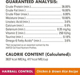 NUTRO WHOLESOME ESSENTIALS - Alimento seco natural para gatos, control de bola de pelo para gatos adultos, receta de pollo y arroz integral, croquetas para gatos, bolsa de 5 libras