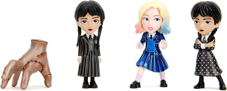 Figuras de Colección Jada Wednesday 2.5 Metalfigs 4-Pack