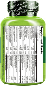 Multivitamínico para Mujeres NATURELO - Energía, 120 Cápsulas