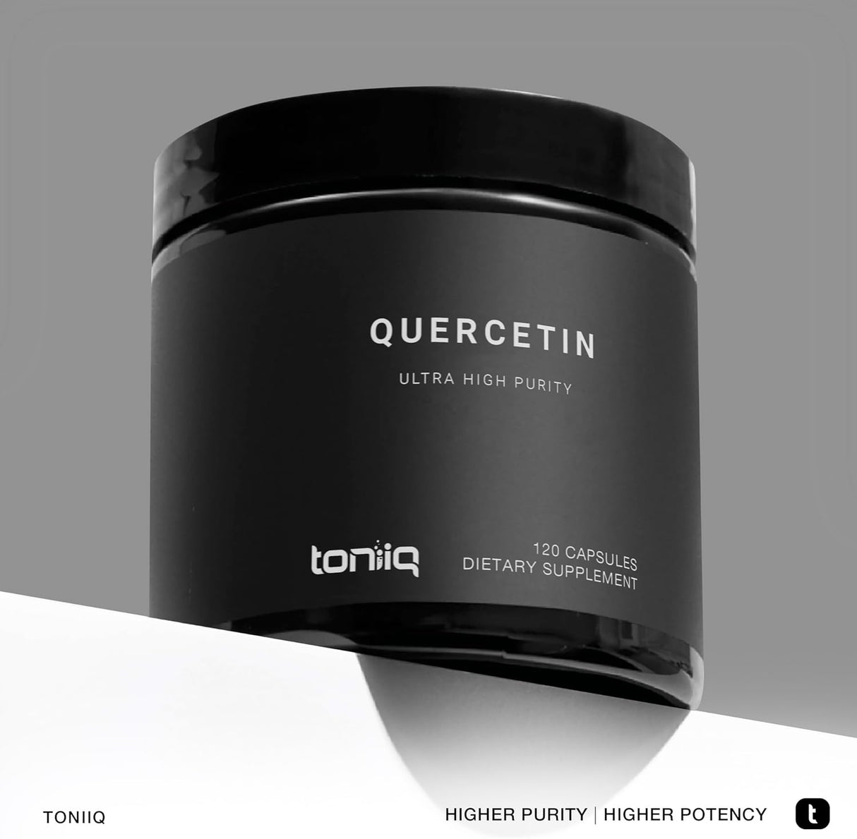 Toniiq Cápsulas de Quercetina Alta Pureza 95%+ 1000mg 120u