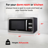 Microondas Magic Chef 1.6 Cu Ft 1100W, 10 Niveles, MCM1611ST